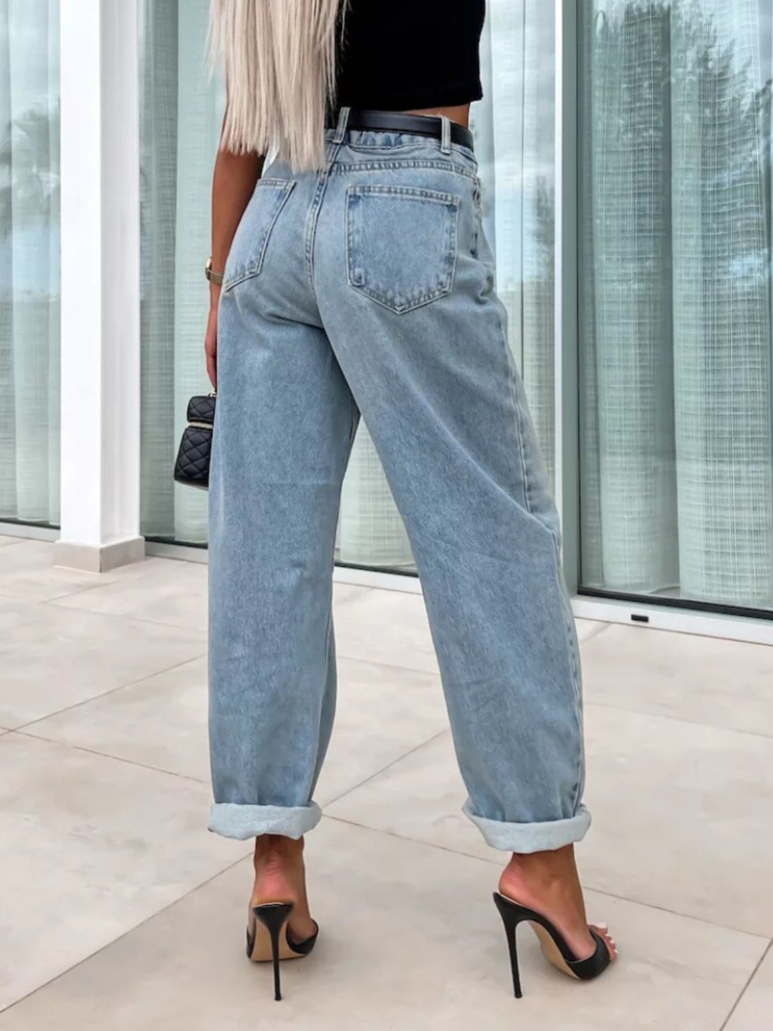 High Waist Wide Leg Jeans - Luxe4Everyday Jeans