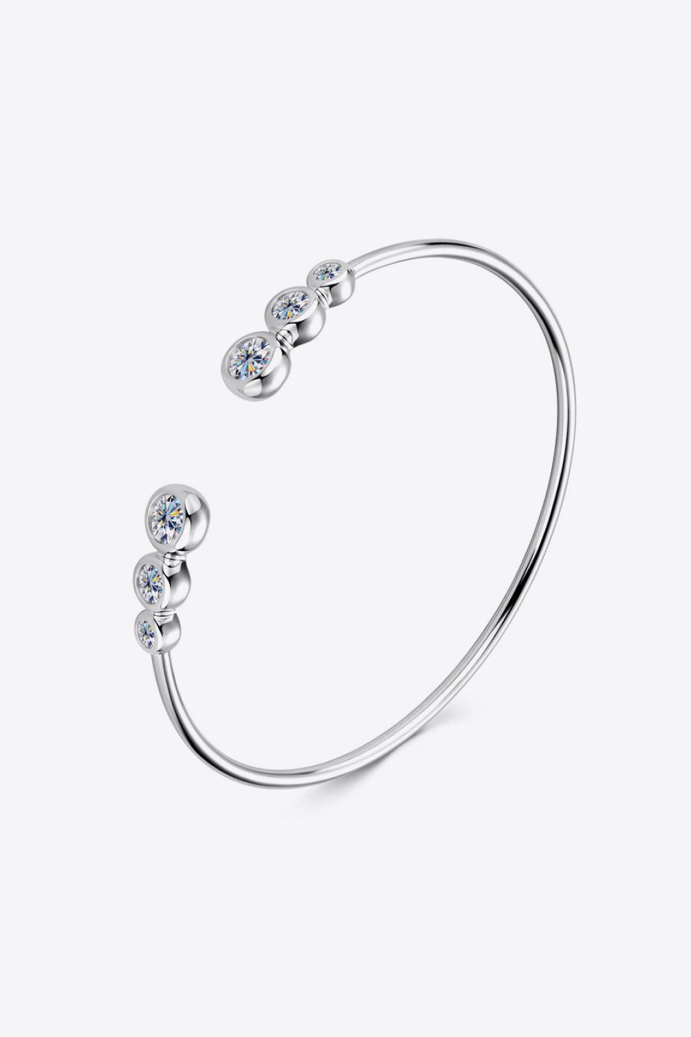 1.8 Carat Moissanite 925 Sterling Silver Bracelet - Luxe4Everyday Bracelet