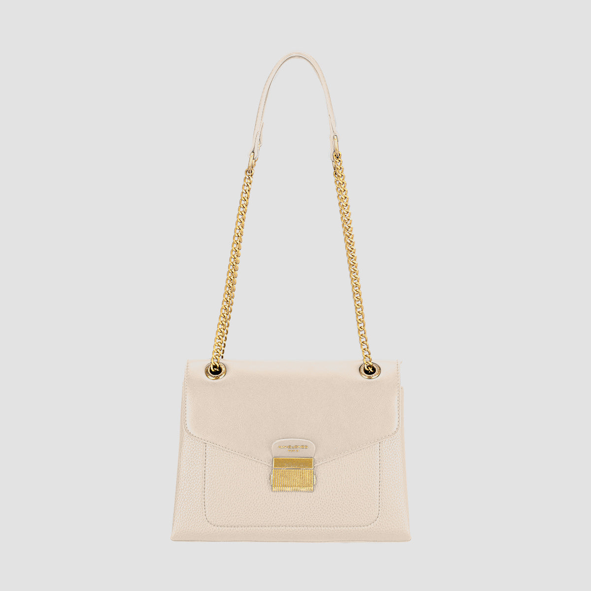 David Jones Chain-Handle Shoulder Bag - Luxe4Everyday Creamy White / One Size Bags