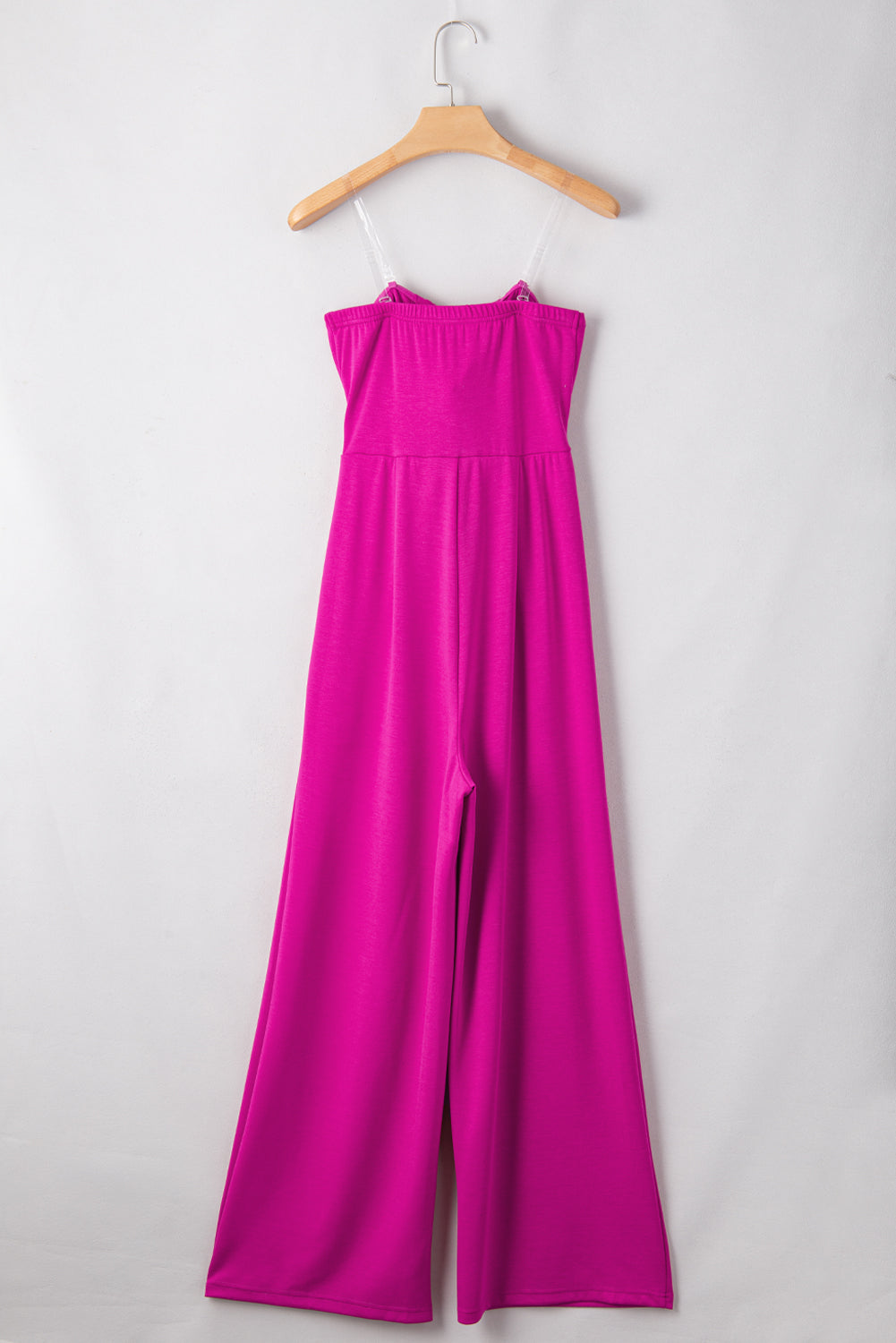 Tied Tube Wide Leg Jumpsuit - Luxe4Everyday Hot Pink / S Jumpsuit