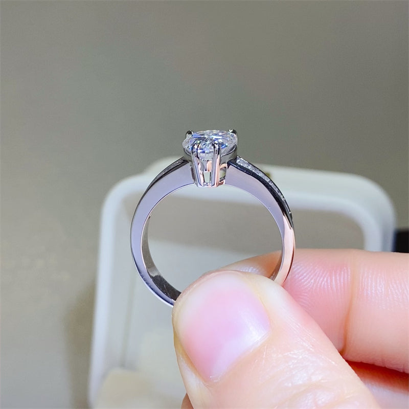 3 Carat Moissanite 925 Sterling Silver Ring - Luxe4Everyday Ring