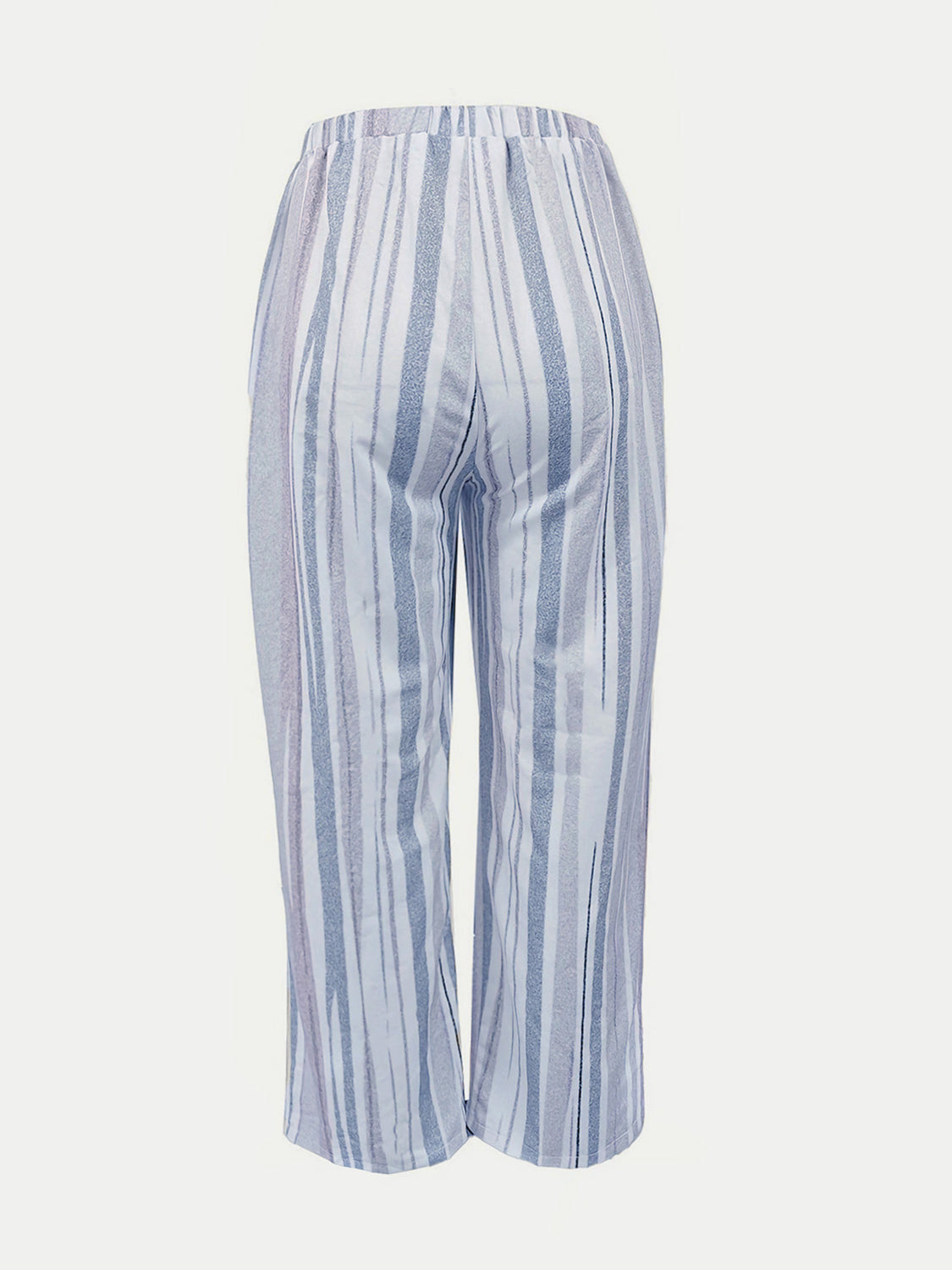 Striped Pants with Pockets - Luxe4Everyday Dust Storm / S Pants