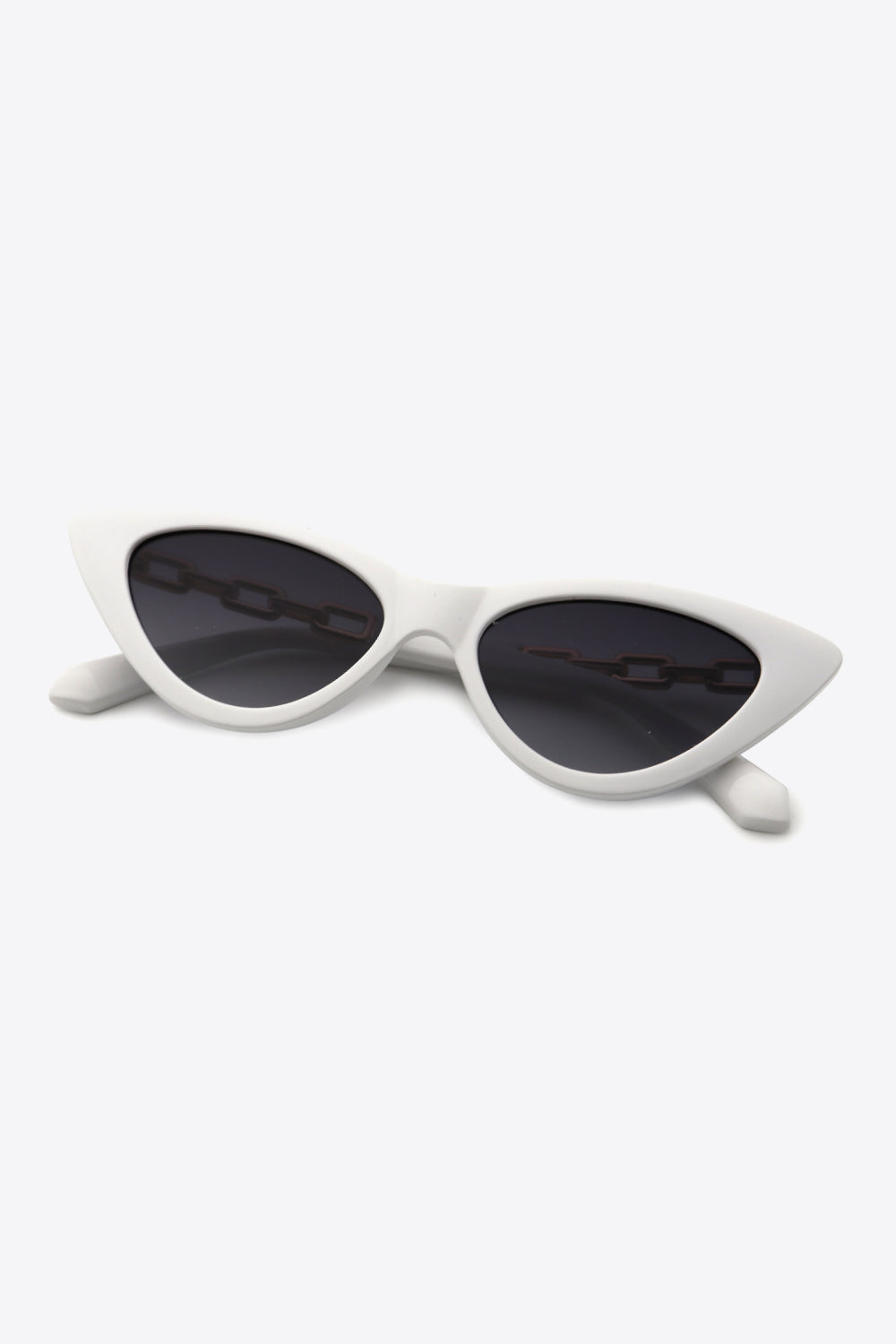 Chain Detail Cat-Eye Sunglasses - Luxe4Everyday Sunglasses