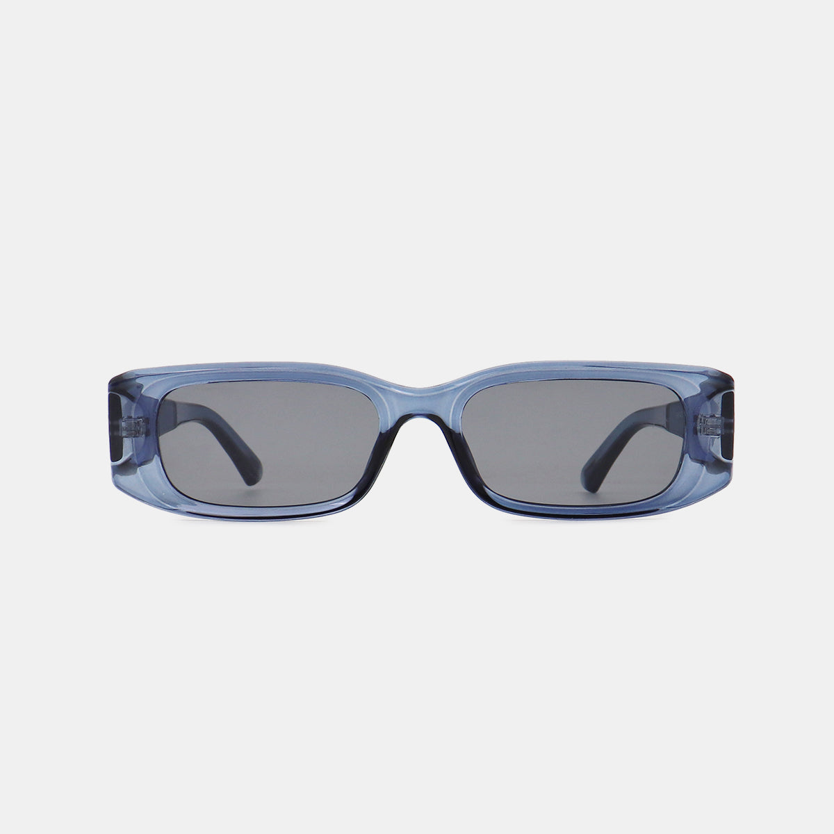 Polycarbonate Frame Rectangle Sunglasses - Luxe4Everyday Dusty Blue / One Size Sunglasses