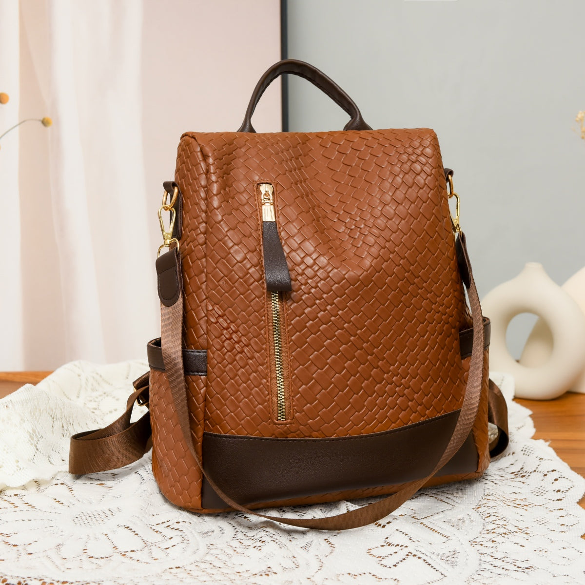 PU Leather Backpack Bag - Luxe4Everyday Bags