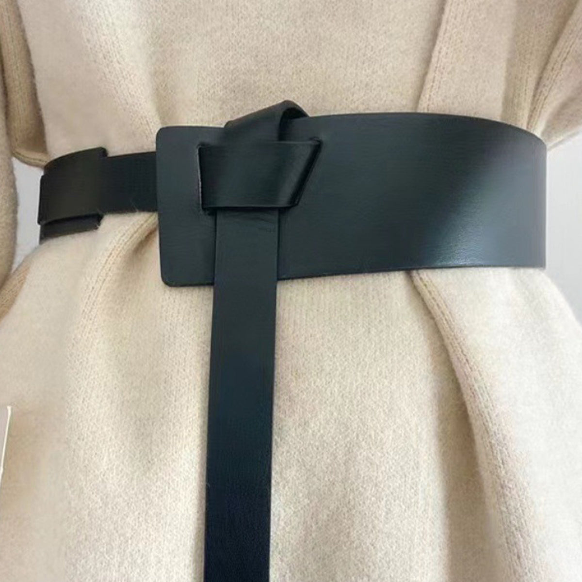 Knot Detail PU Belt - Luxe4Everyday Belt