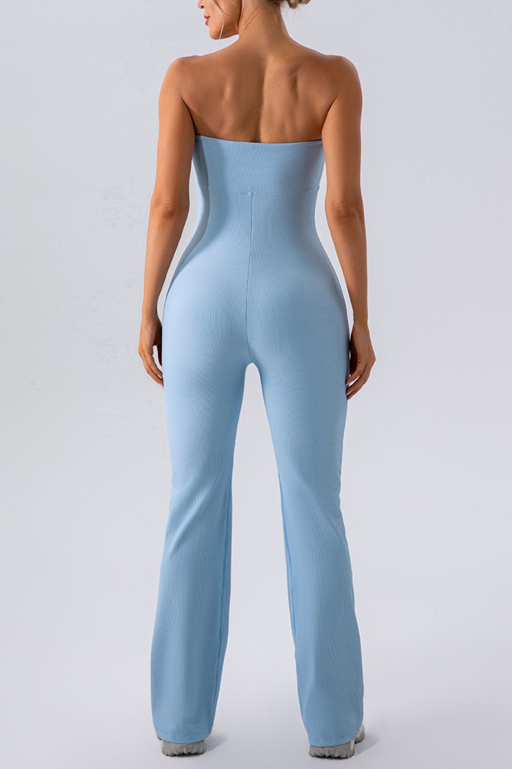 Sleeveless Straight Active Jumpsuit - Luxe4Everyday Camel / S Activewear