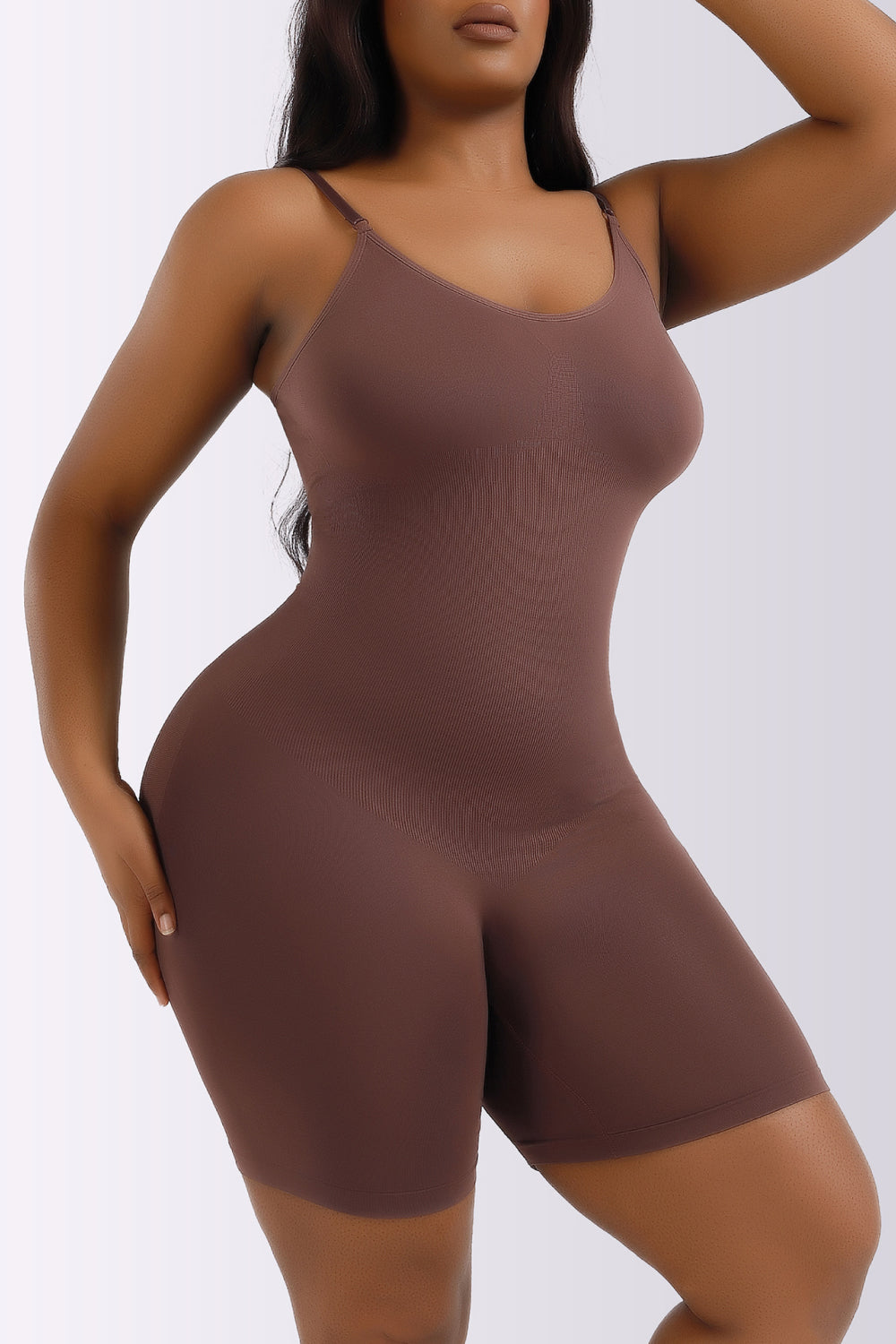 Full Size Spaghetti Strap Shaping Romper - Luxe4Everyday Shapewear