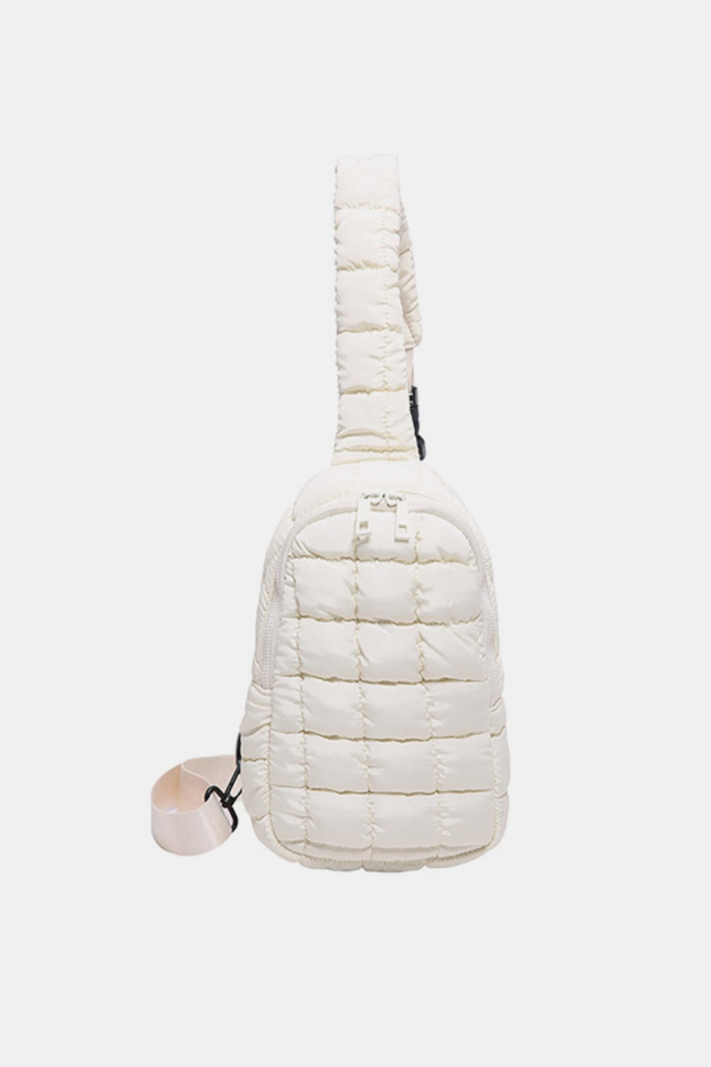 Quilted Nylon Crossbody Bag - Luxe4Everyday Ivory / One Size Bags