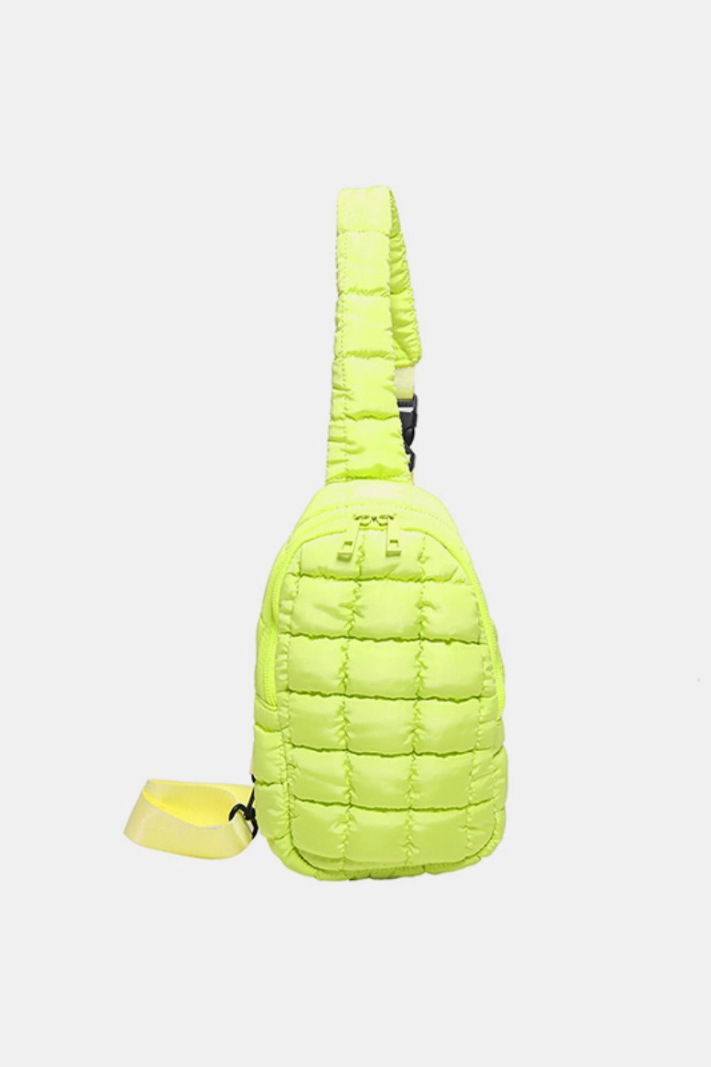 Quilted Nylon Crossbody Bag - Luxe4Everyday Yellow Green / One Size Bags