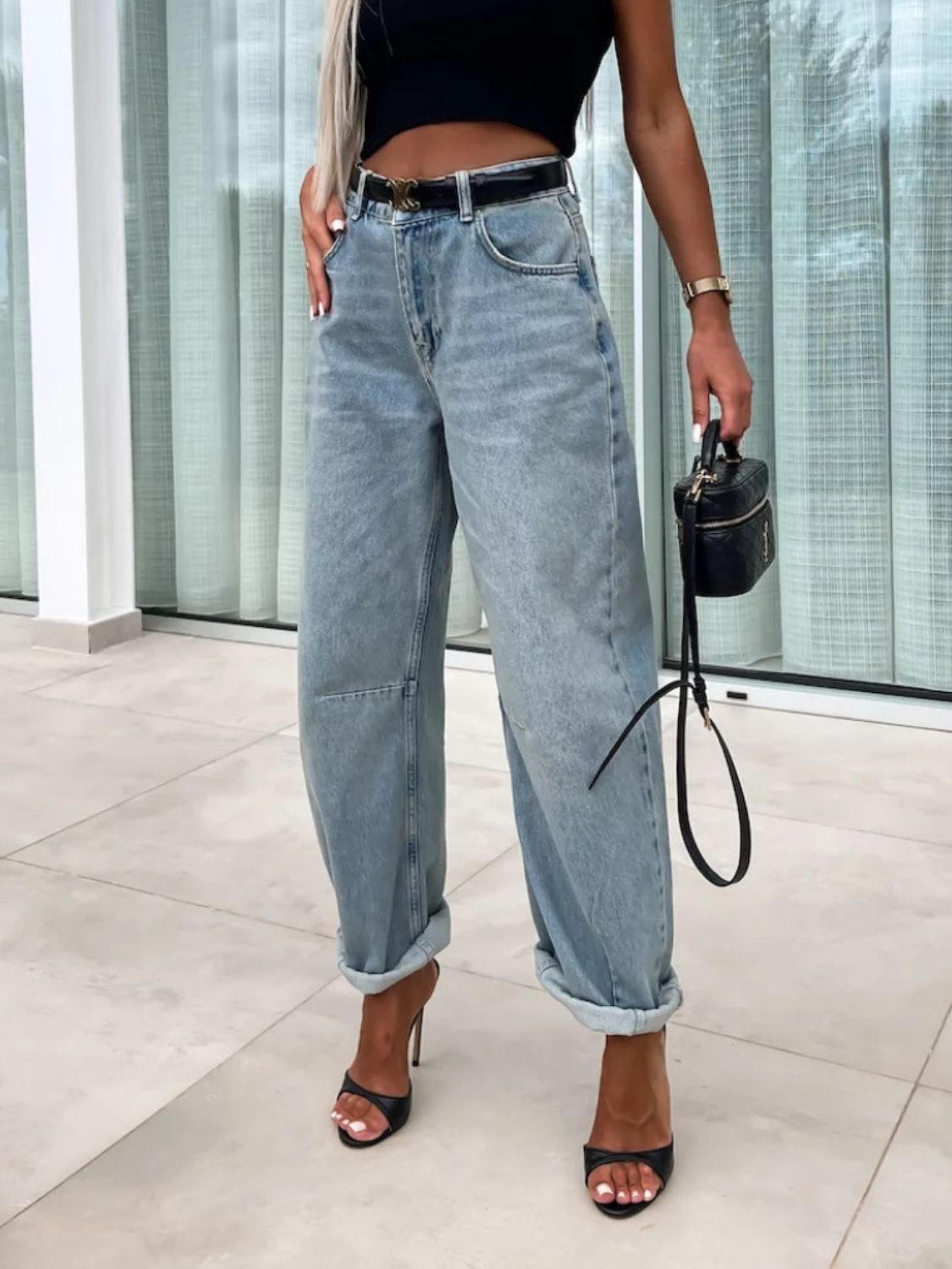 High Waist Wide Leg Jeans - Luxe4Everyday Jeans