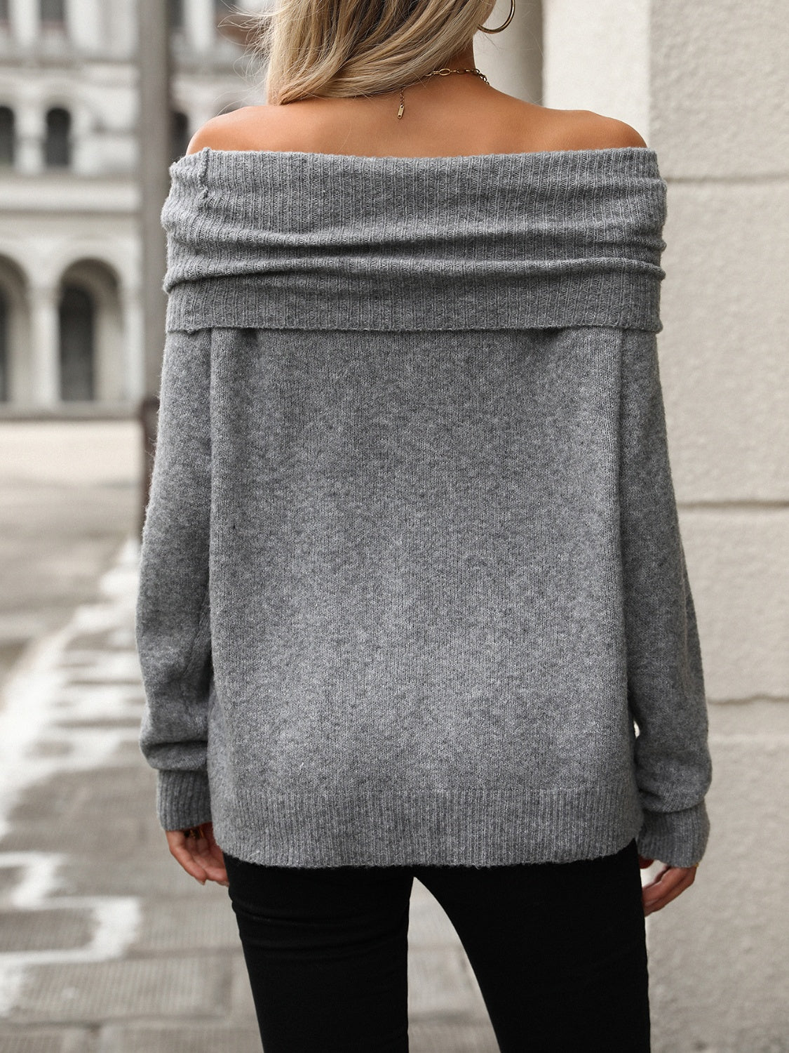 Turtleneck Long Sleeve Sweater - Luxe4Everyday Apricot / S Sweater