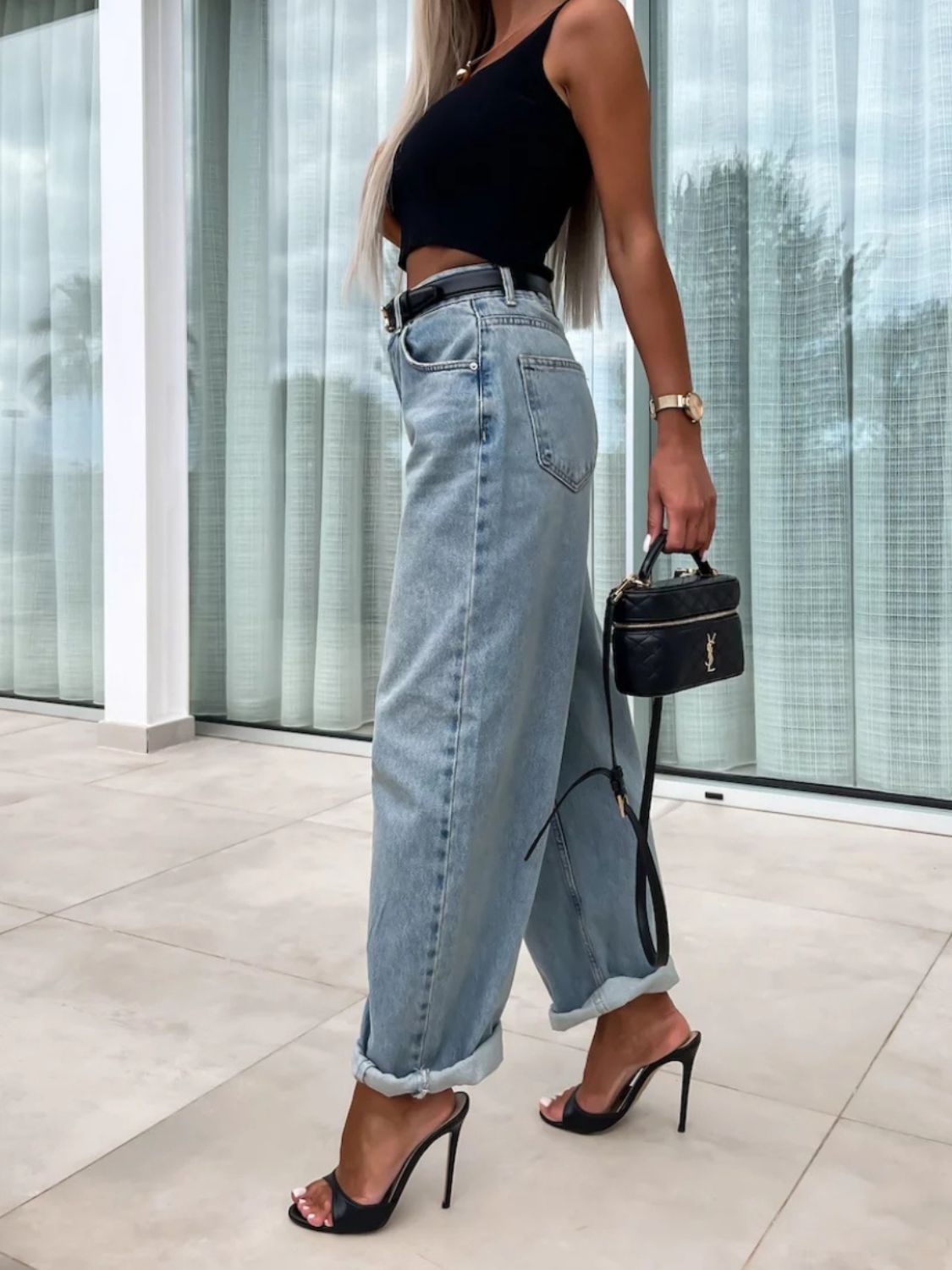 High Waist Wide Leg Jeans - Luxe4Everyday Jeans