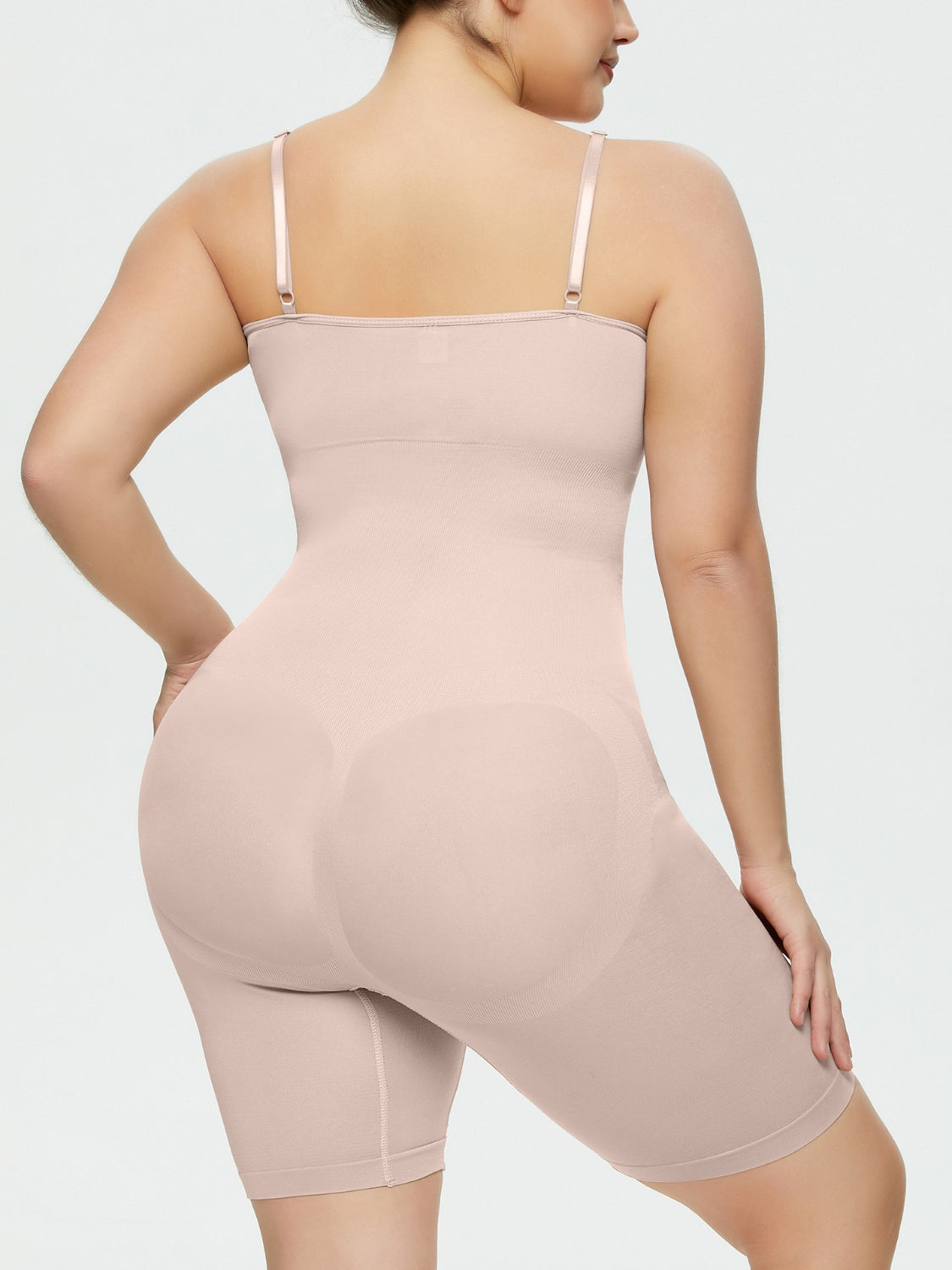 Full Size Spaghetti Strap Shaping Romper - Luxe4Everyday Shapewear