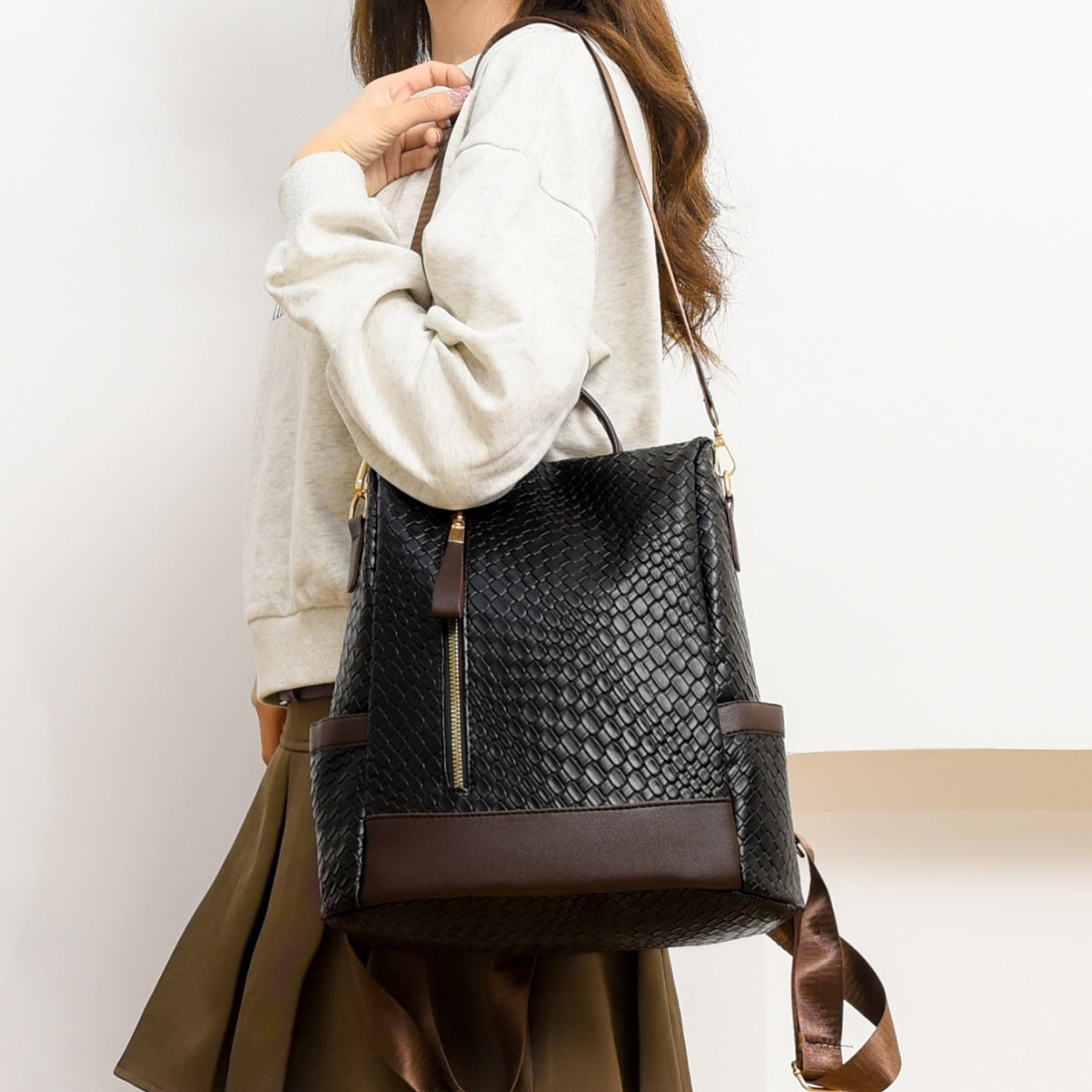 PU Leather Backpack Bag - Luxe4Everyday Bags