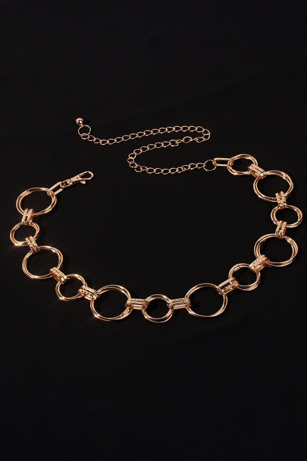 Alloy Chain Circle Shape Belt - Luxe4Everyday Belt