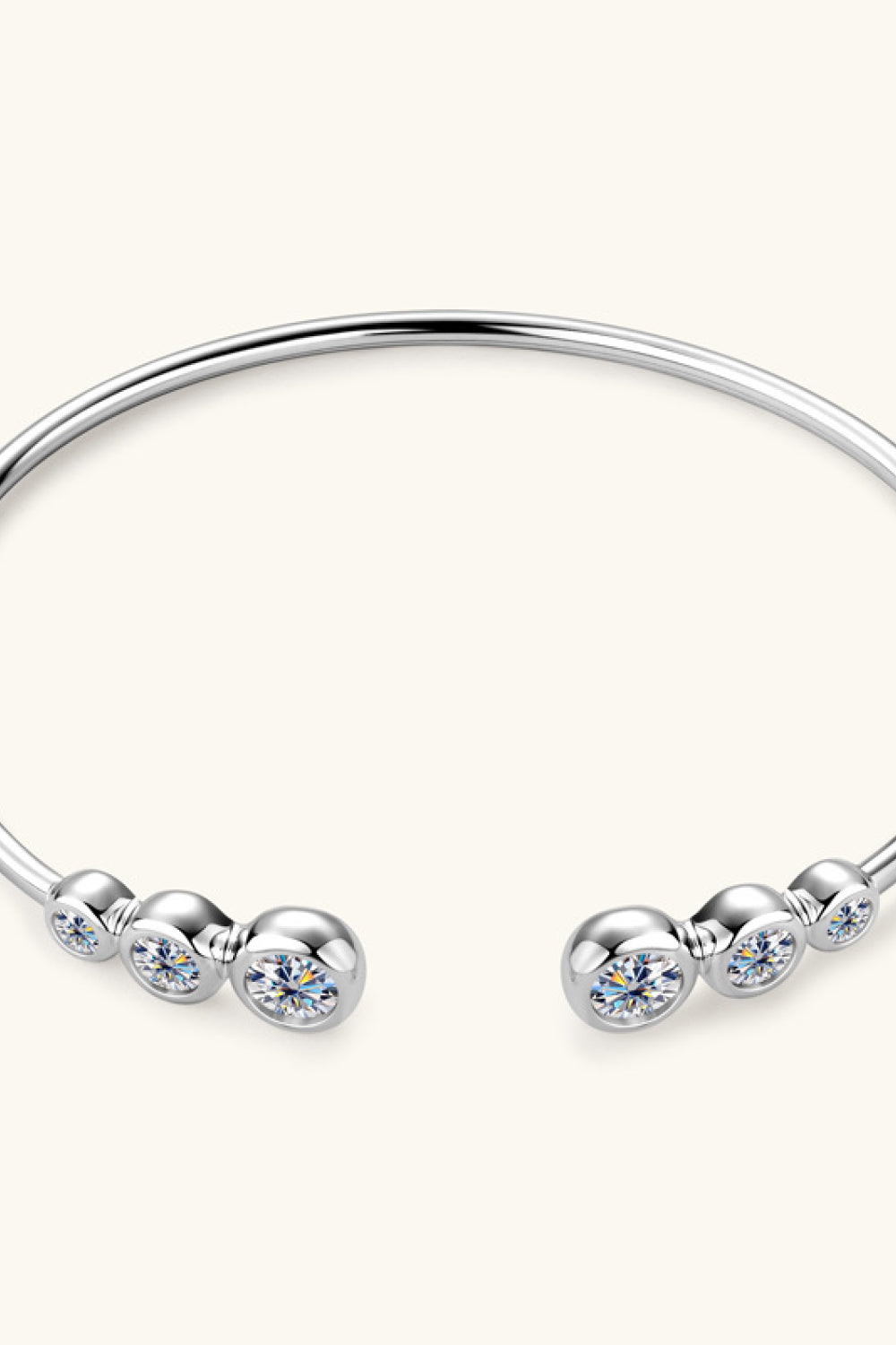 1.8 Carat Moissanite 925 Sterling Silver Bracelet - Luxe4Everyday Bracelet