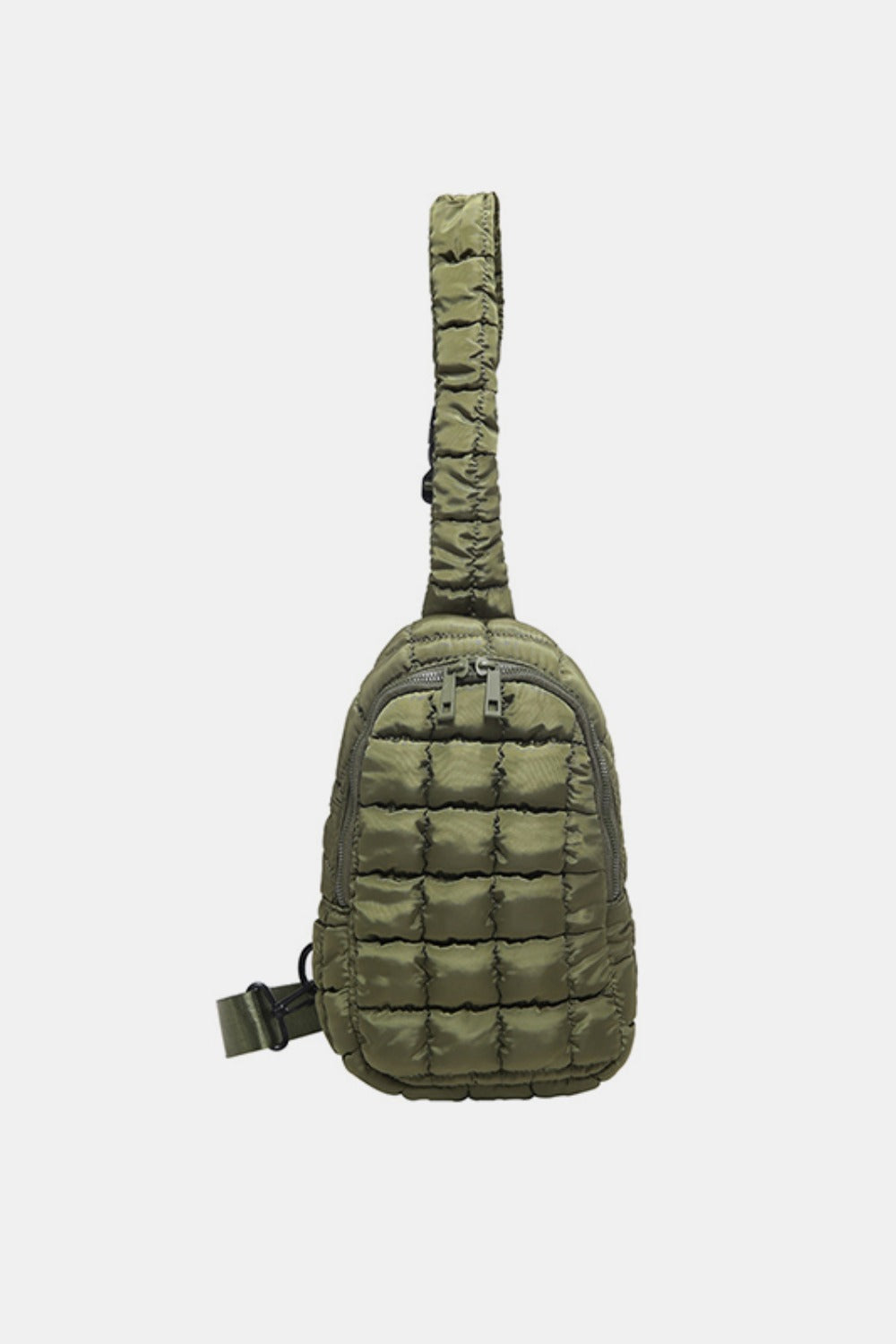 Quilted Nylon Crossbody Bag - Luxe4Everyday Army Green / One Size Bags