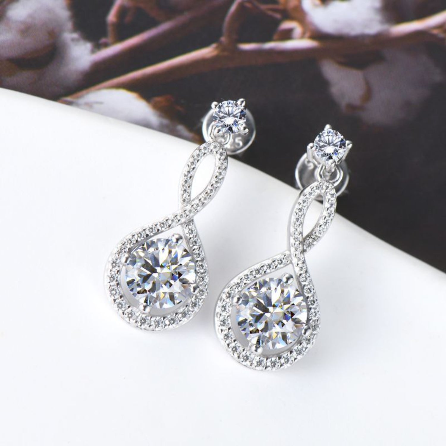 1 Carat Moissanite 925 Sterling Silver Earrings - Luxe4Everyday Earrings