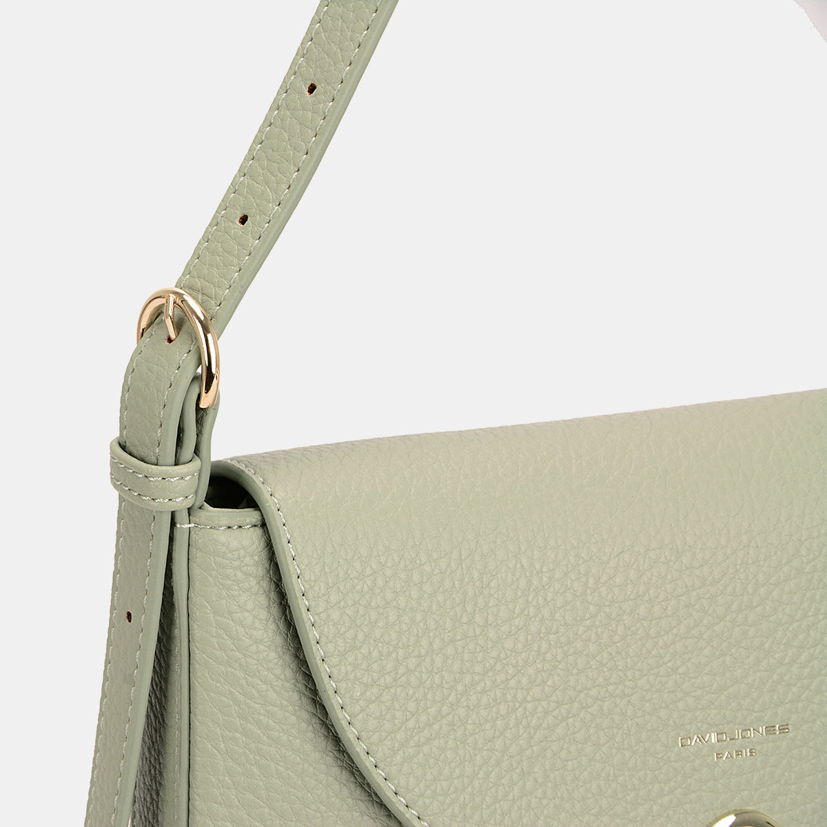 David Jones Metal Buckle Shoulder Bag - Luxe4Everyday Bags