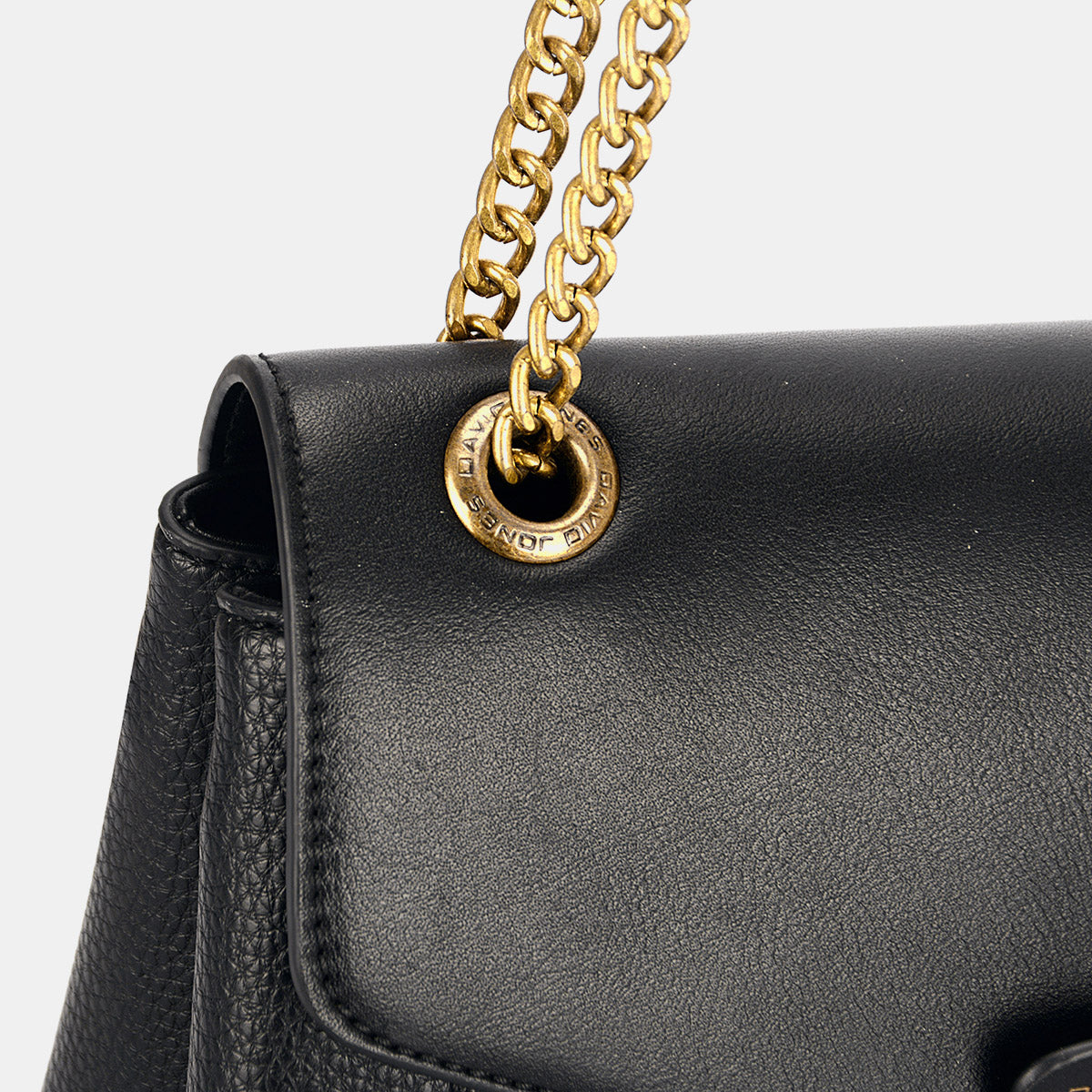 David Jones Chain-Handle Shoulder Bag - Luxe4Everyday Bags