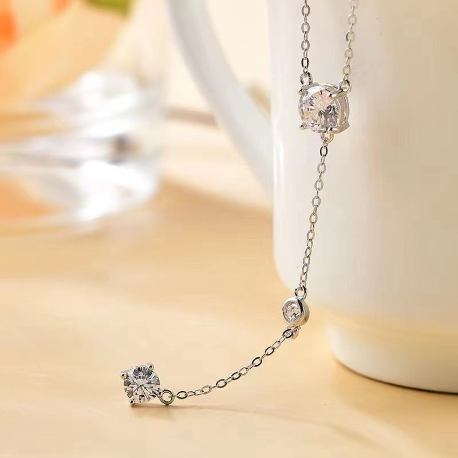 1.5 Carat Moissanite 925 Sterling Silver Necklace - Luxe4Everyday Necklace