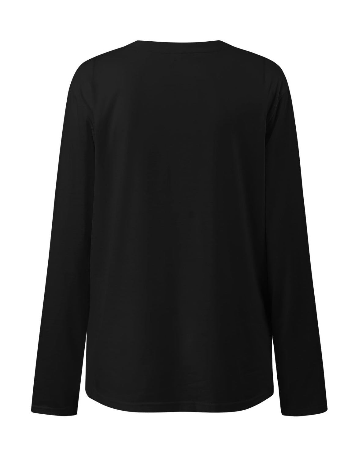 Ruched Round Neck Long Sleeve T-Shirt - Luxe4Everyday shirt