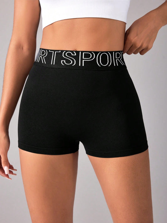 High Waist Active Shorts - Luxe4Everyday Black / S Active Wear