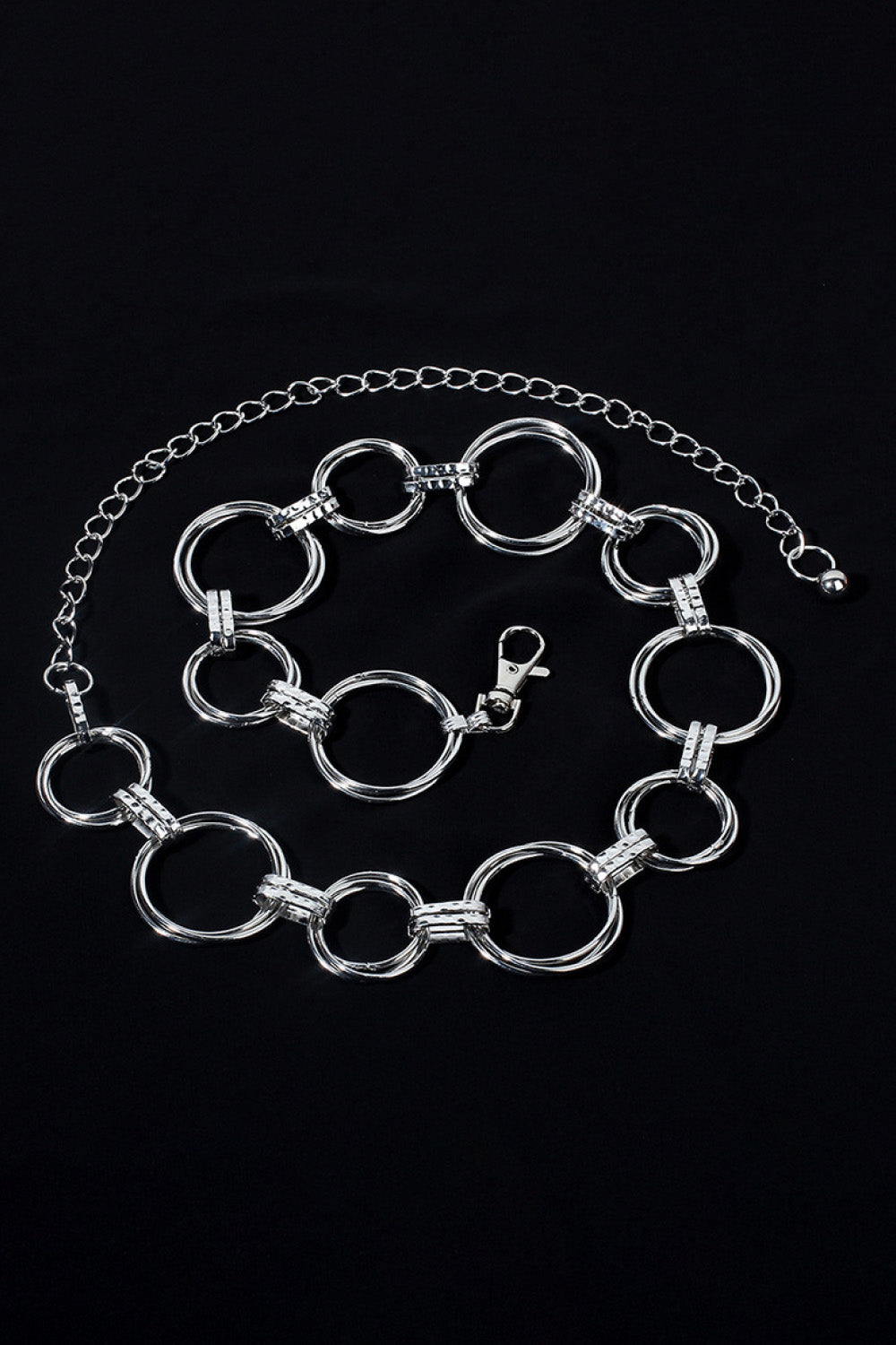 Alloy Chain Circle Shape Belt - Luxe4Everyday Belt