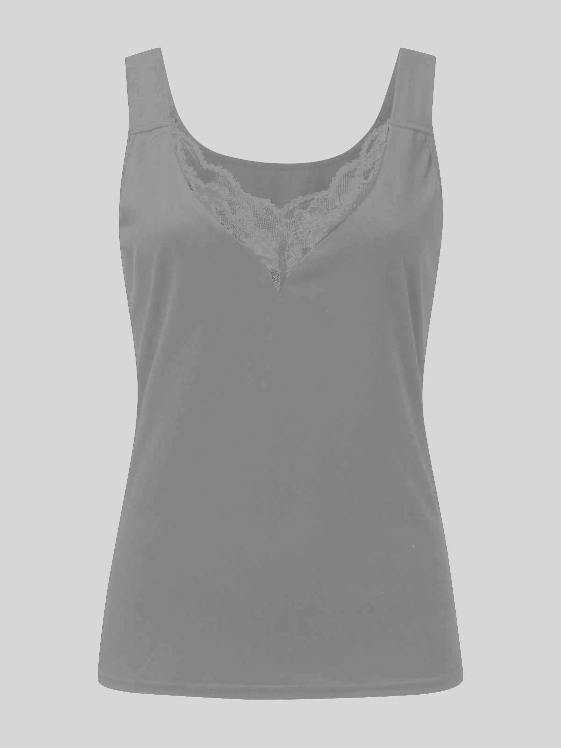 Full Size Lace Detail Sweetheart Neck Tank - Luxe4Everyday Shirt