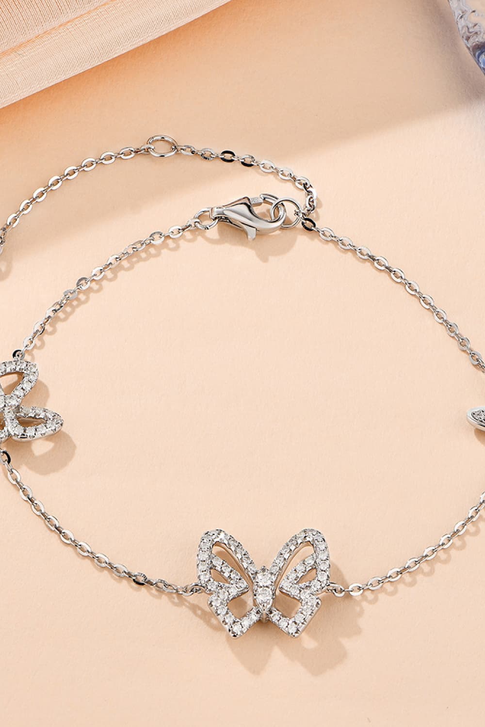 Moissanite Butterfly Shape Bracelet - Luxe4Everyday Bracelet