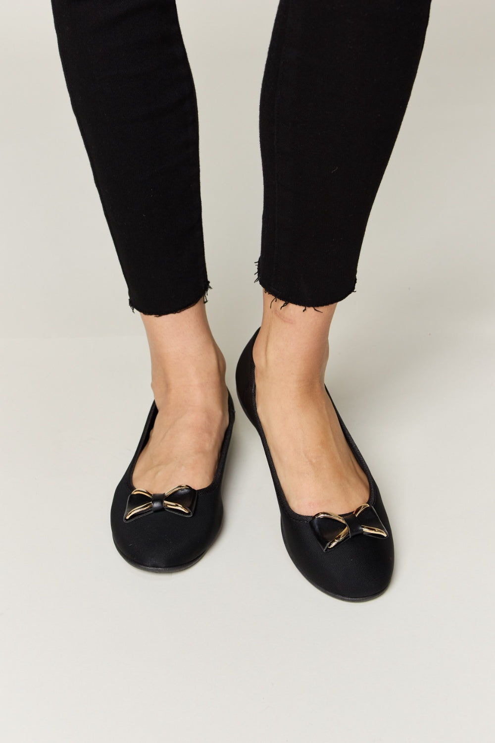 Forever Link Metal Buckle Flat Loafers - Luxe4Everyday Shoes