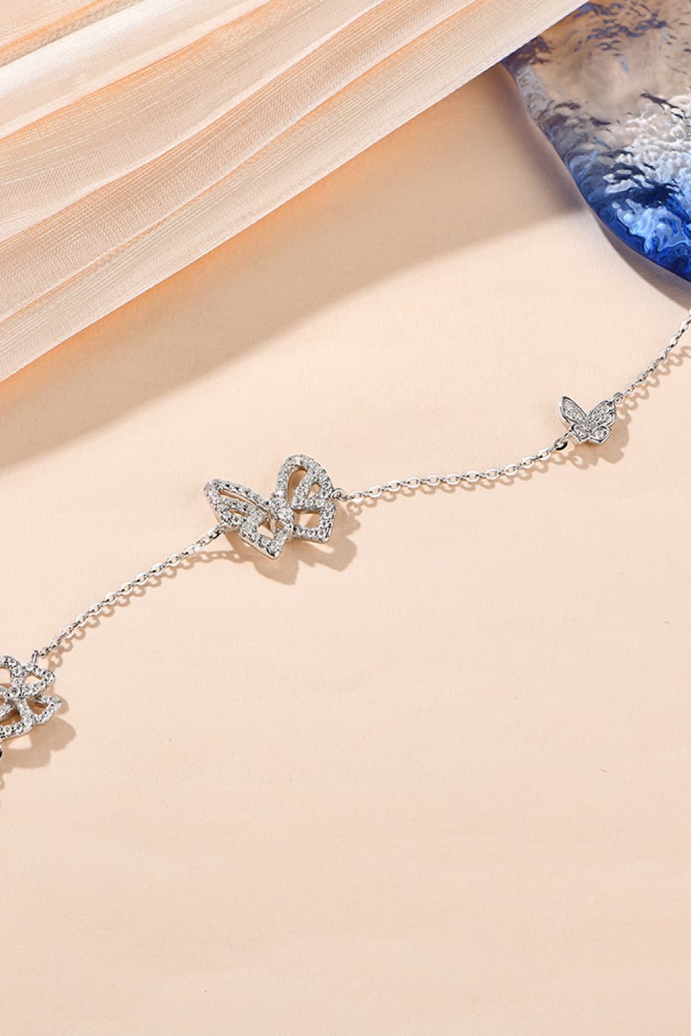 Moissanite Butterfly Shape Bracelet - Luxe4Everyday Bracelet