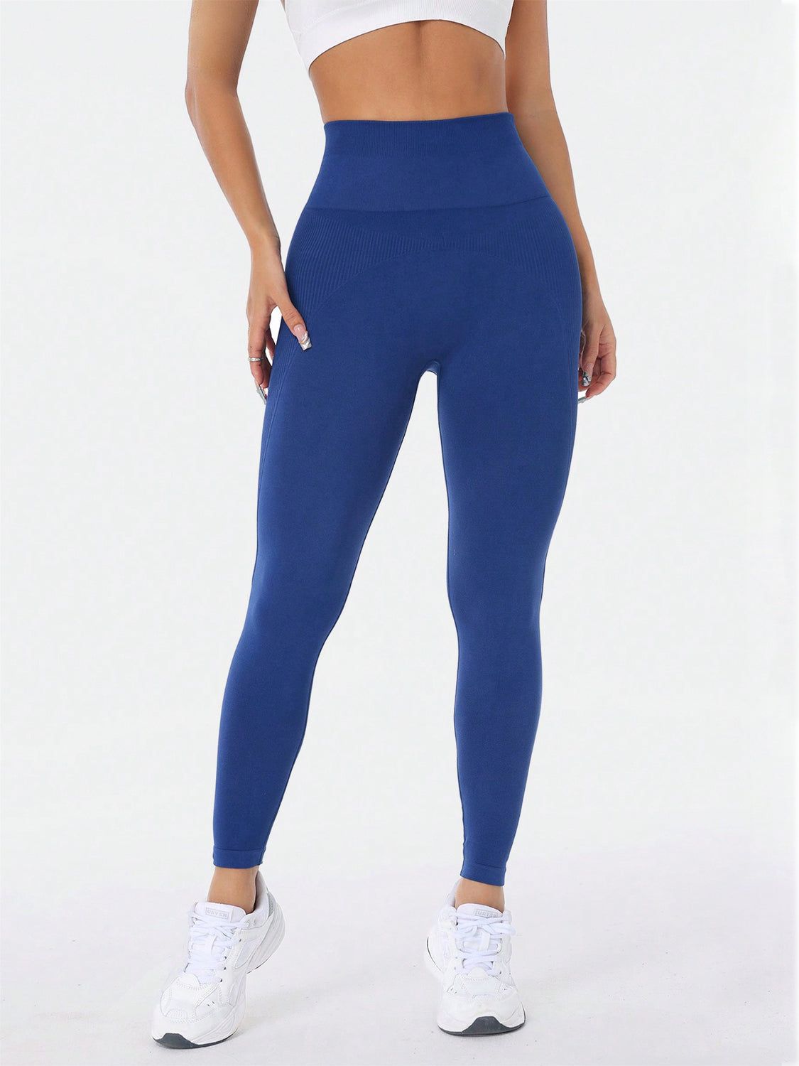 High Waist Active Leggings - Luxe4Everyday Royal Blue / S Activewear