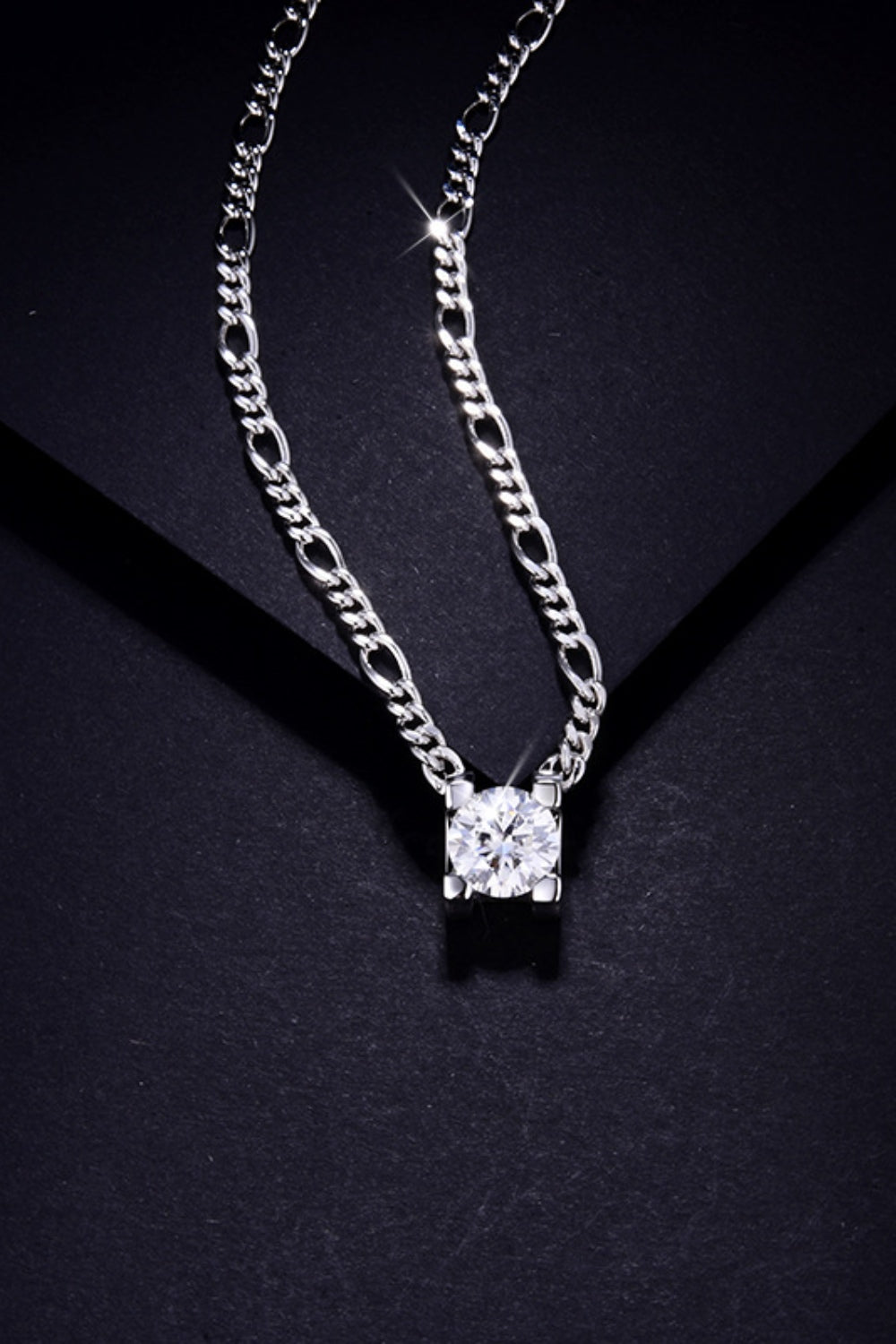 2 Carat Moissanite 925 Sterling Silver Pendant Necklace - Luxe4Everyday Necklace