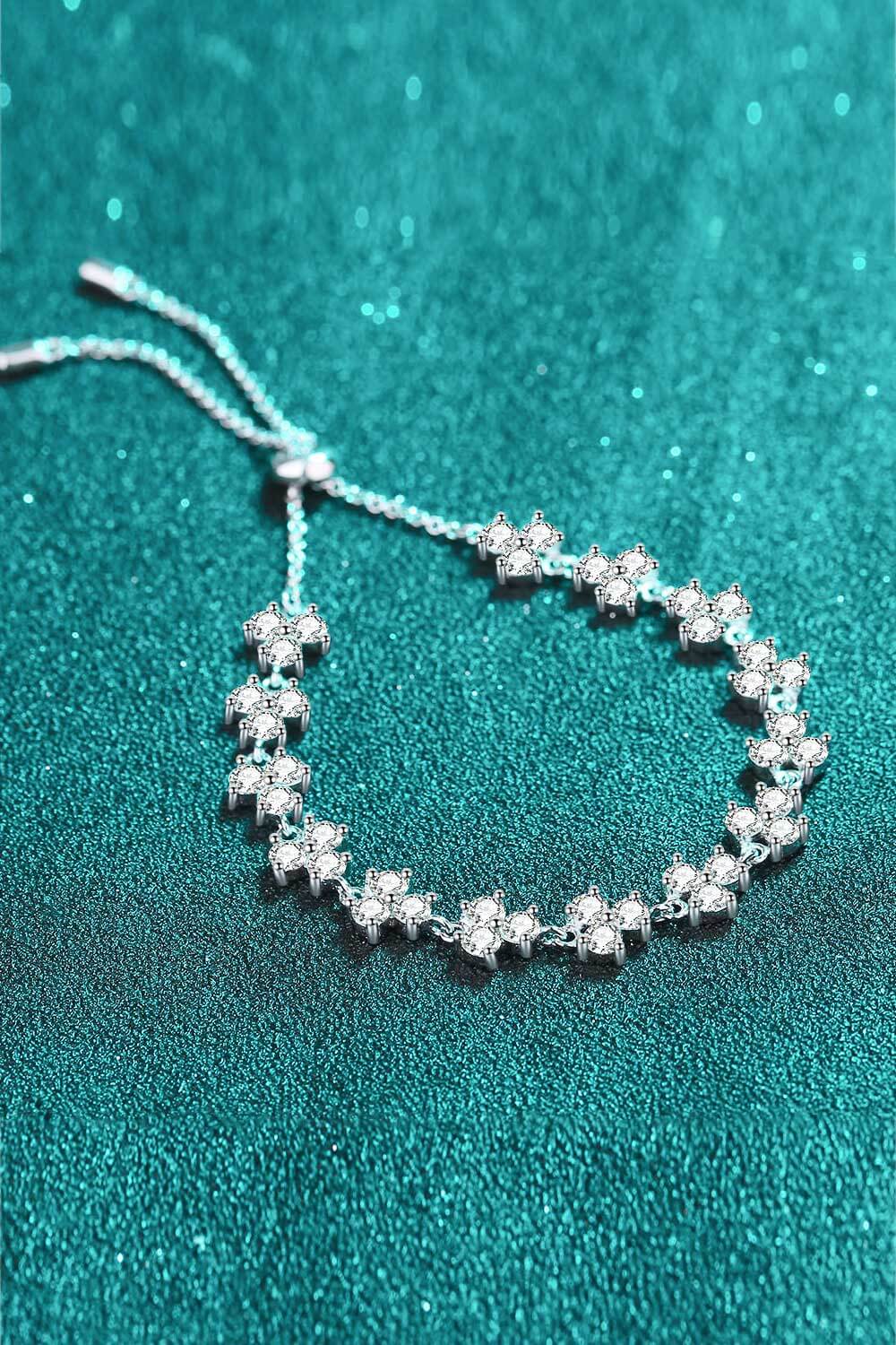 Adjustable Moissanite Bracelet - Luxe4Everyday Bracelet