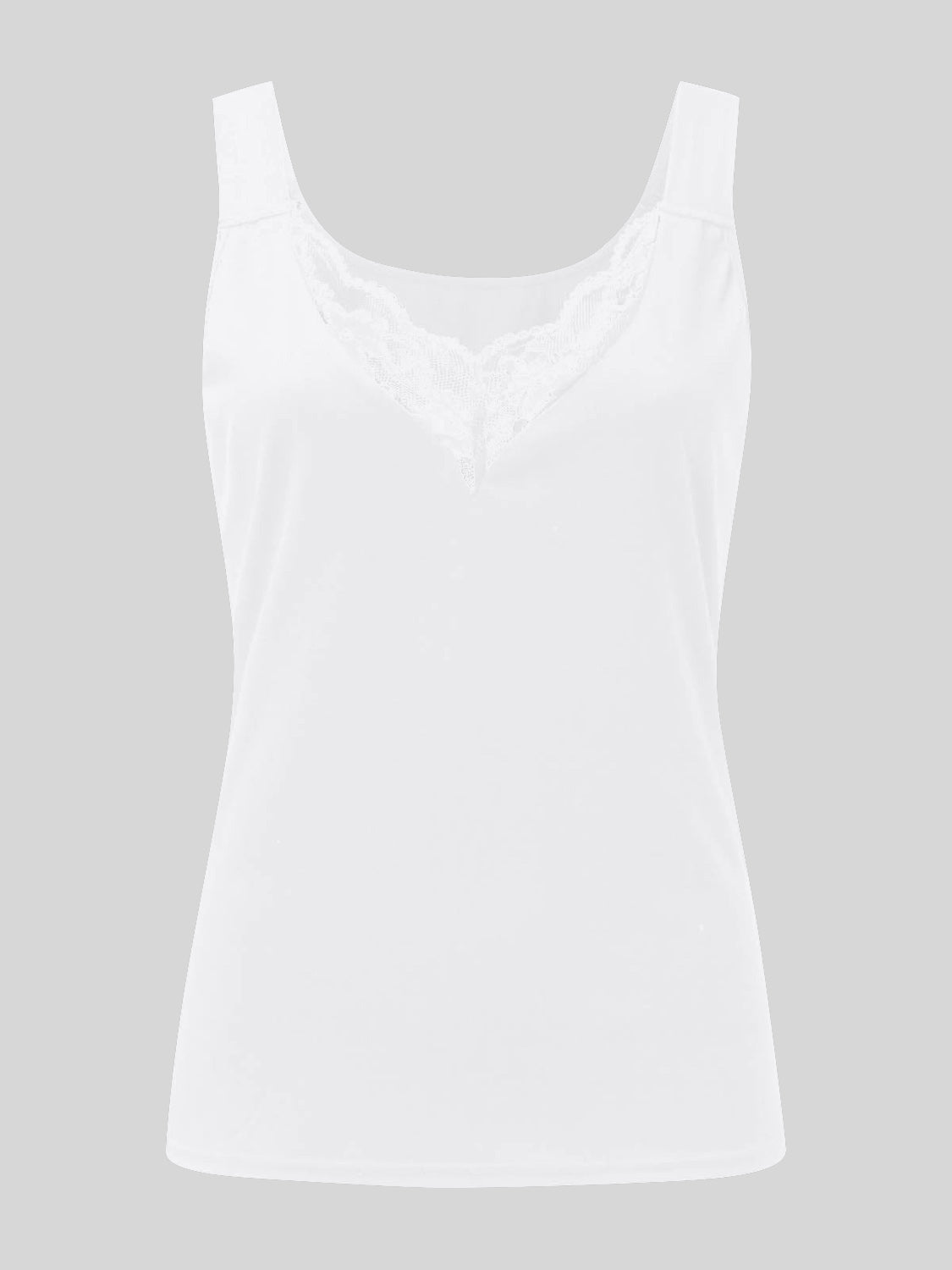 Full Size Lace Detail Sweetheart Neck Tank - Luxe4Everyday Shirt