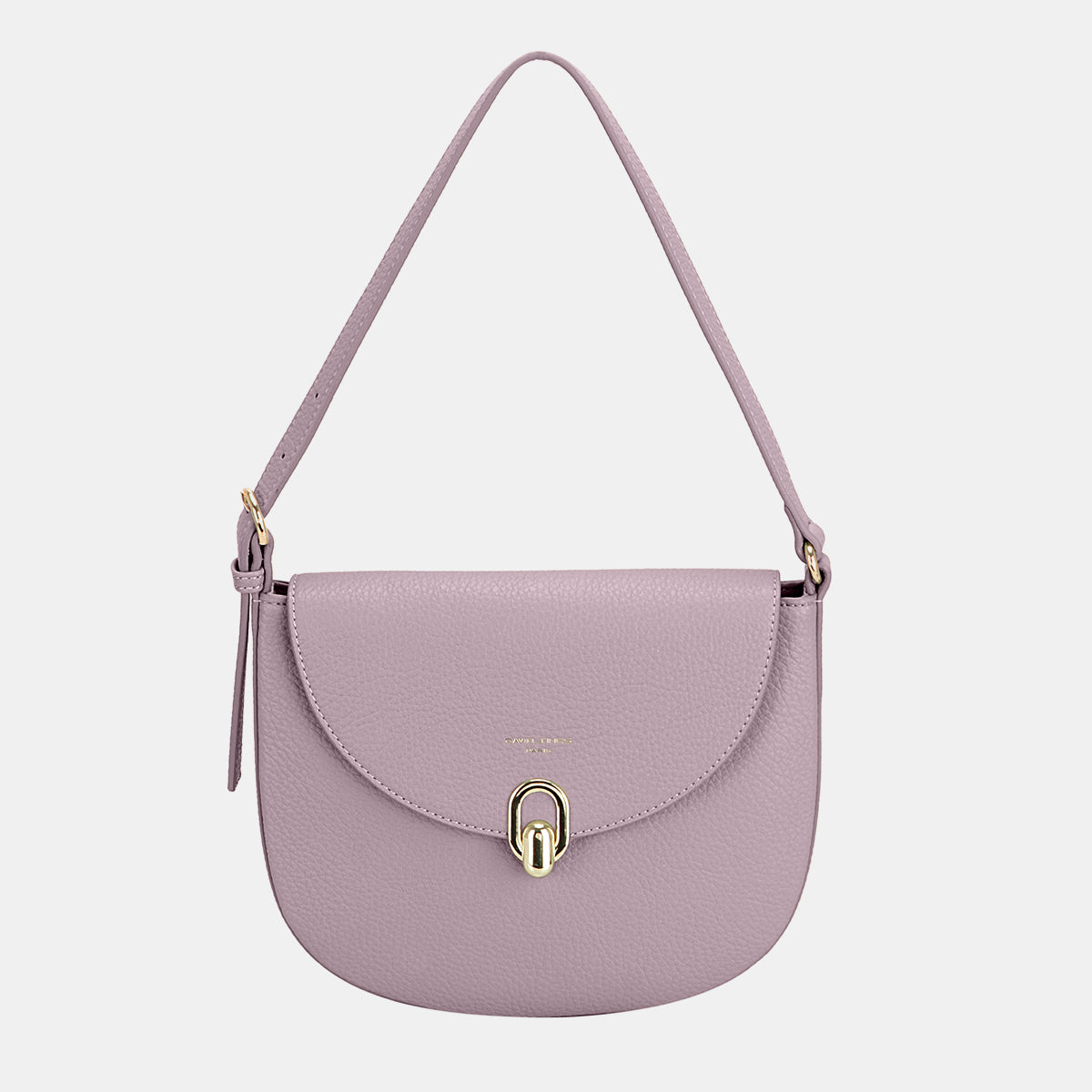 David Jones Metal Buckle Shoulder Bag - Luxe4Everyday Lilac / One Size Bags