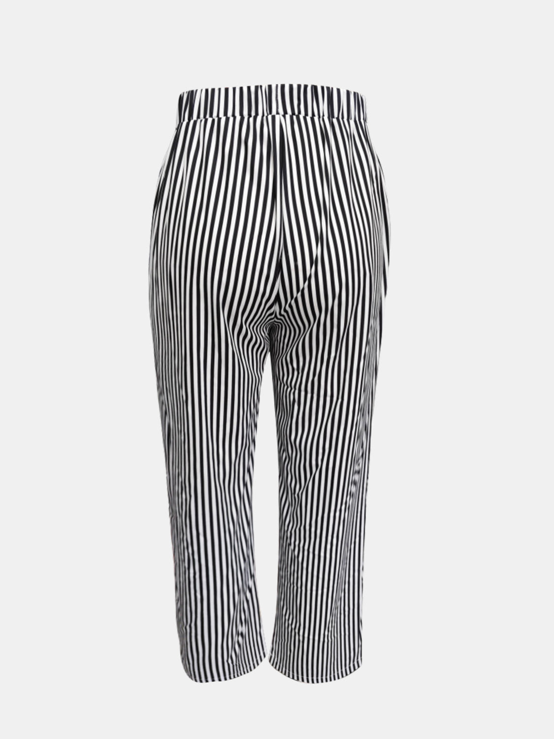 Striped Pants with Pockets - Luxe4Everyday Dust Storm / S Pants